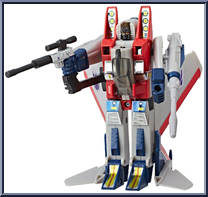 Starscream from Transformers - Generation 1 - Reissues - Basic Series manufactured by Hasbro [Loose]