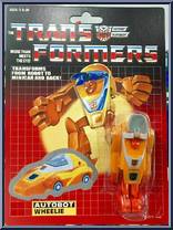 Wheelie from Transformers - Generation 1 - Reissues - Basic Series manufactured by Hasbro [Front]