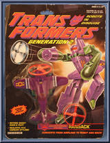 Ransack from Transformers - Generation 2 - Series 2 manufactured by Hasbro [Front]