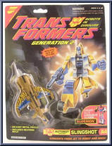 Slingshot from Transformers - Generation 2 - Series 2 manufactured by Hasbro [Front]