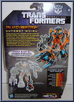 Whirl (Autobot) (Wrecker) from Transformers - Generations - Fall of Cybertron - Deluxe Class manufactured by Hasbro [Back]