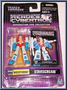 Starscream from Transformers - Heroes of Cybertron - Wave 1 manufactured by Hasbro [Front]