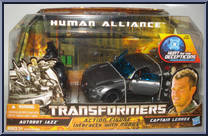 Autobot Jazz / Captain Lennox Action Figure