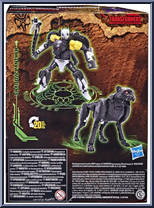 Shadow Panther from Transformers - Kingdom War for Cybertron - Deluxe Class manufactured by Hasbro [Back]
