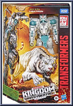Tigatron from Transformers - Kingdom War for Cybertron - Voyager manufactured by Hasbro [Front]