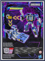 Soundwave from Transformers - Legacy - Voyager Class manufactured by Hasbro [Back]