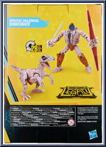 Heroic Maximal Dinobot from Transformers - Legacy - Buzzworthy & Bumblebee - Voyager Class manufactured by Hasbro [Back]