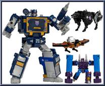 Soundwave from Transformers - Legacy - United - Leader Class manufactured by Hasbro [Loose]