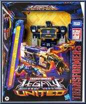 Soundwave from Transformers - Legacy - United - Leader Class manufactured by Hasbro [Front]