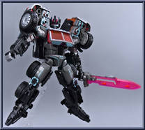 Black Convoy (Headmaster) (Tokyo Toy Show) from Transformers - Legends - Exclusives manufactured by Takara [Loose]