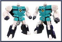 Clonetron Set (Pounce and Wingspan) from Transformers - Legends - Wave 26 manufactured by Takara [Loose]