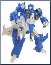 Targetmaster Slugslinger (with Caliburst) from Transformers - Legends - Wave 24 manufactured by Takara [Loose]