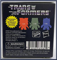 Long Haul (2/16) (Green) from Transformers - Basic Series manufactured by Loyal Subjects [Back]