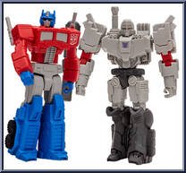 Optimus Prime / Megatron from Transformers - Page Punchers manufactured by McFarlane [Loose]