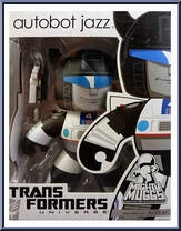 Jazz from Transformers - Mighty Muggs - Basic Series manufactured by Hasbro [Front]