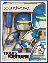 Soundwave from Transformers - Mighty Muggs - Basic Series manufactured by Hasbro [Front]