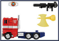 Optimus Prime from Transformers - Missing Link - Basic Series manufactured by Takara [Loose]