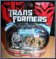 Jazz vs Bonecrusher Action Figure