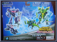 Bombshock / Shockwave (Predacons Rising) from Transformers - Prime - Beast Hunters - Commander Class manufactured by Hasbro [Back]