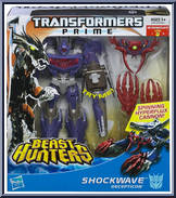 Shockwave from Transformers - Prime - Beast Hunters - Voyager Class manufactured by Hasbro [Front]