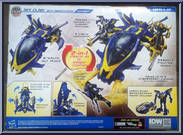 Sky Claw (with Smokescreen) from Transformers - Prime - Beast Hunters - Accessories manufactured by Hasbro [Back]