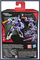 Galvatron from Transformers - R.E.D. - Basic Series manufactured by Hasbro [Back]
