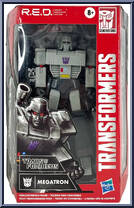 Megatron from Transformers - R.E.D. - Basic Series manufactured by Hasbro [Front]