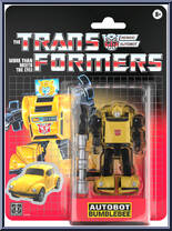 Bumblebee from Transformers - Retro - Basic Series manufactured by Hasbro [Front]