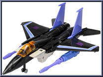 Skywarp from Transformers - Retro - Movie manufactured by Hasbro [Loose]