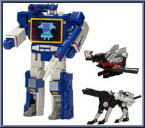 Soundwave / Laserbeak / Ravage from Transformers - Retro - 40th Anniversary manufactured by Hasbro [Loose]