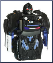 Barricade from Transformers - Revenge of the Fallen - Gravity Bots manufactured by Hasbro [Loose]