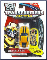Bumblebee from Transformers - Revenge of the Fallen - RPM Mini Vehicles - Commander Series manufactured by Hasbro [Front]
