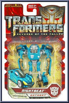 Nightbeat from Transformers - Revenge of the Fallen - Scout Class manufactured by Hasbro [Front]