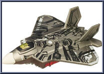 Starscream from Transformers - Revenge of the Fallen - RPM Mini Vehicles - Combat Series manufactured by Hasbro [Loose]