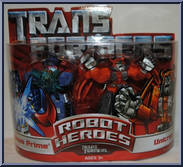 Optimus Prime / Unicron from Transformers - Robot Heroes - Generation 1 manufactured by Hasbro [Front]
