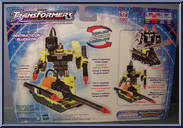 Destructicon Bludgeon from Transformers - Robots in Disguise (2001) - Exclusives manufactured by Hasbro [Back]