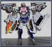 Prowl (White) from Transformers - Robots in Disguise (2001) - Deluxe Class manufactured by Hasbro [Loose]