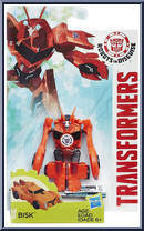 Bisk from Transformers - Robots in Disguise (2015) - Legion Class manufactured by Hasbro [Front]