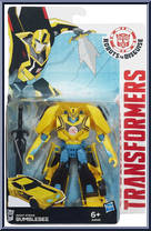 Bumblebee (Night Strike) from Transformers - Robots in Disguise (2015) - Warriors manufactured by Hasbro [Front]
