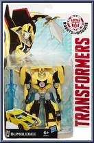 Bumblebee from Transformers - Robots in Disguise (2015) - Warriors manufactured by Hasbro [Front]