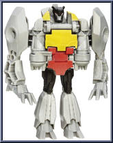 Grimlock (Gold Armor) from Transformers - Robots in Disguise (2015) - 1-Step Changers manufactured by Hasbro [Loose]