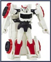 Ratchet from Transformers - Robots in Disguise (2015) - 1-Step Changers manufactured by Hasbro [Loose]