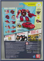 Scatterspike from Transformers - Robots in Disguise (2015) - Warriors manufactured by Hasbro [Back]