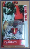 Starscream from Transformers - Robots in Disguise (2015) - Legion Class manufactured by Hasbro [Front]