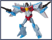 Starscream from Transformers - Robots in Disguise (2015) - Warriors manufactured by Hasbro [Loose]