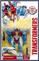 Starscream from Transformers - Robots in Disguise (2015) - Warriors manufactured by Hasbro [Front]