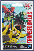 Underbite from Transformers - Robots in Disguise (2015) - Tiny Titans - Series 1 manufactured by Hasbro [Front]