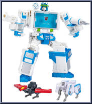 Soundwave from Transformers - Shattered Glass - Basic Series manufactured by Hasbro [Loose]