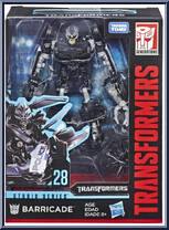 Barricade from Transformers - Studio Series - Movie manufactured by Hasbro [Front]