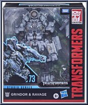 Grindor & Ravage from Transformers - Studio Series - Revenge of the Fallen manufactured by Hasbro [Front]